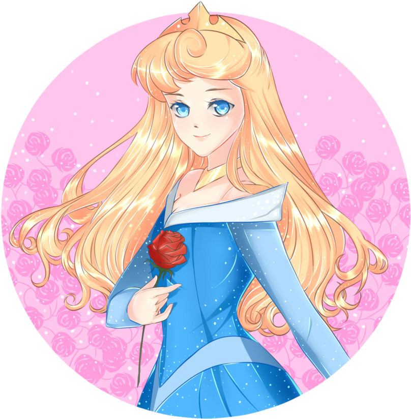 Download Princess Aurora Anime Style | Wallpapers.com