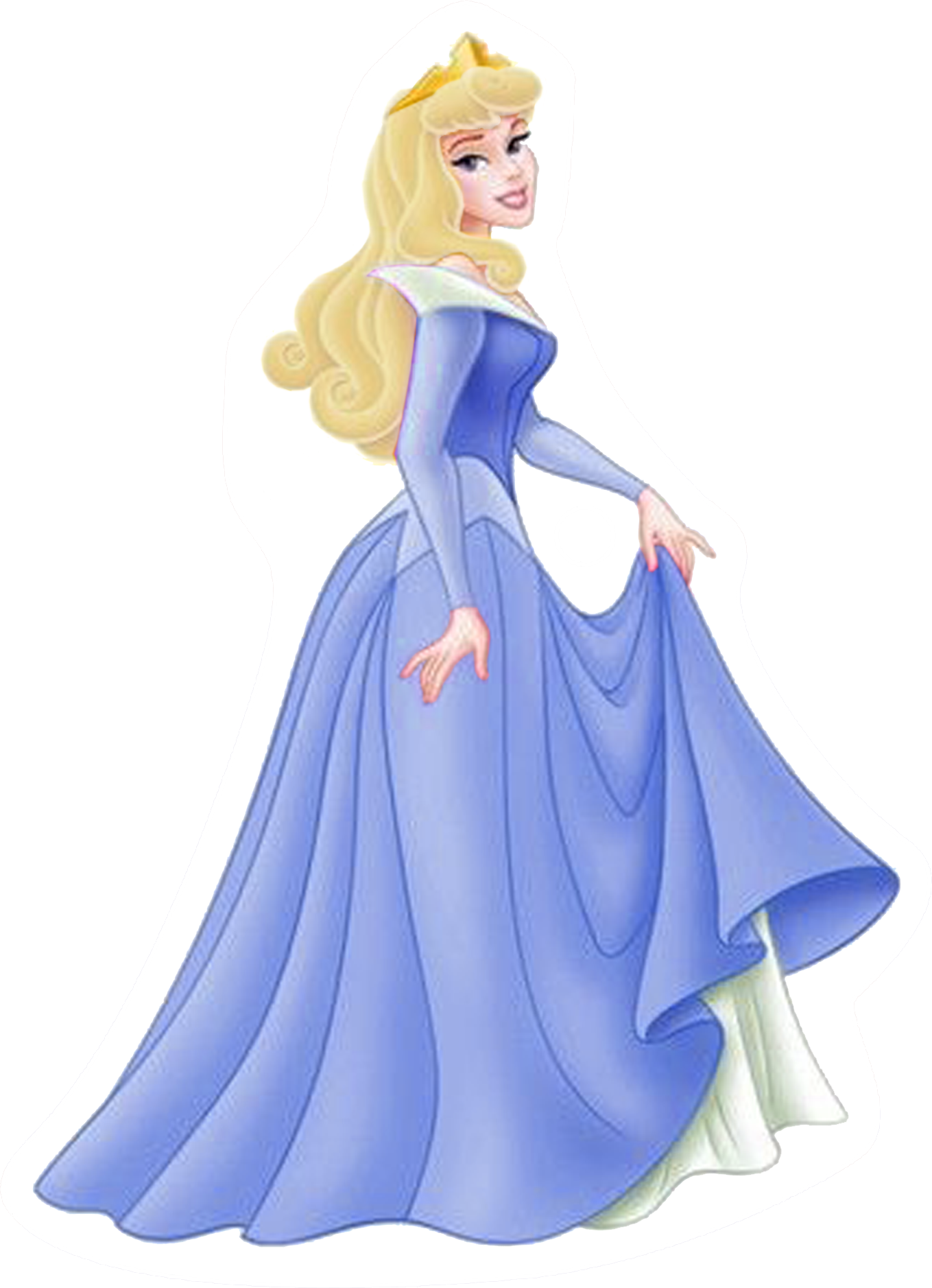 Princess Aurora Classic Pose PNG