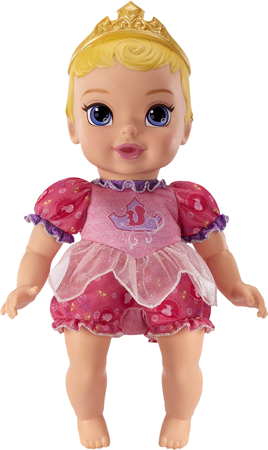 Princess Aurora Inspired Doll PNG