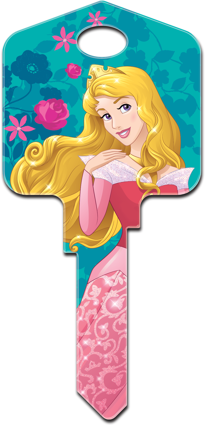 Princess Aurora Key Design PNG