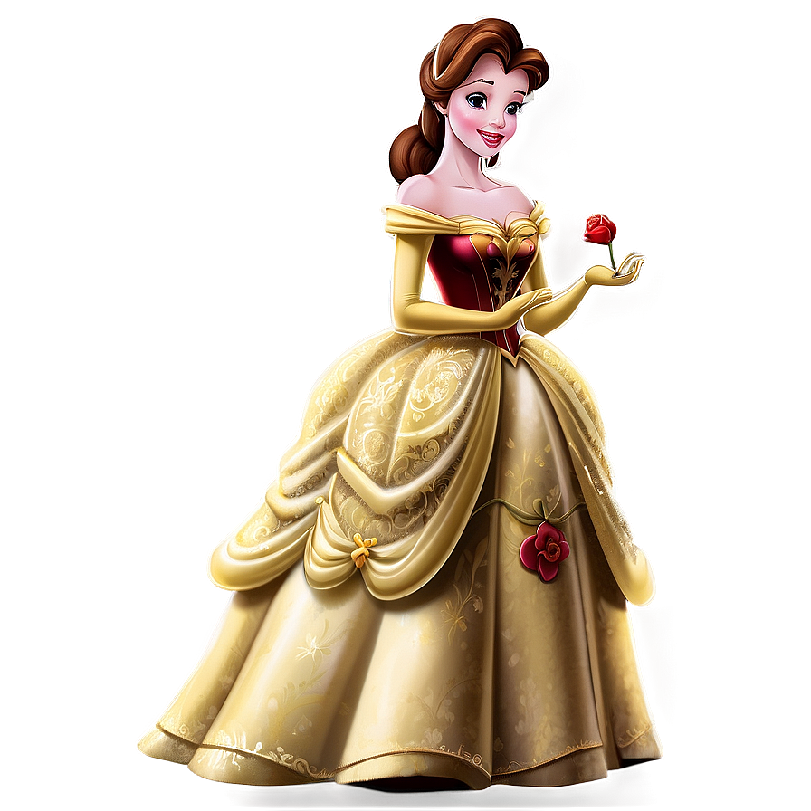 Download Princess Belle Png 89 | Wallpapers.com