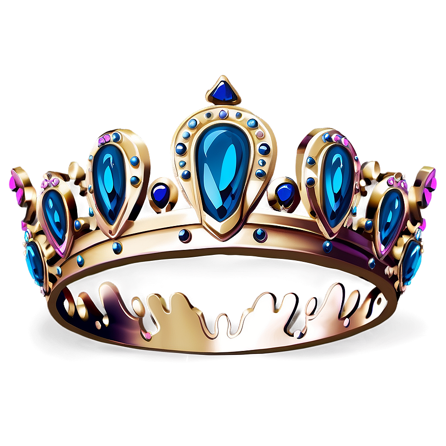 Princess Crown For Princess Party Png 05252024 PNG