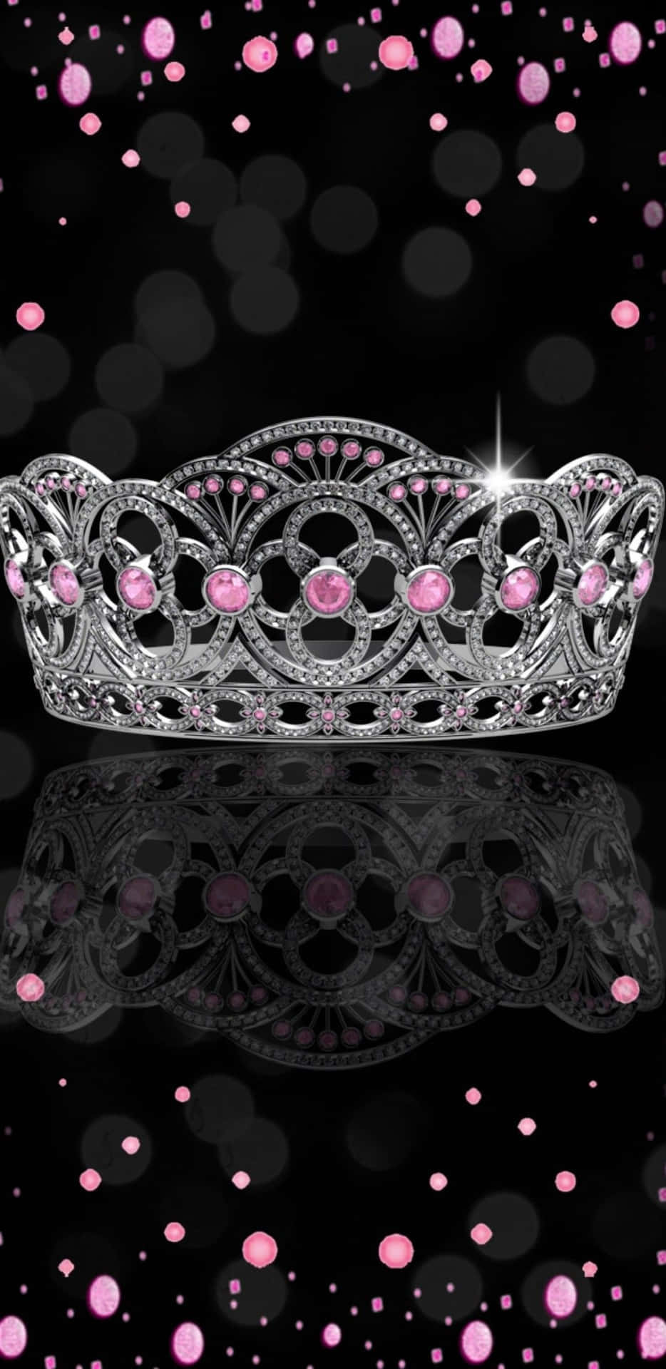 Prinsesse Crown 1080 X 2220 Wallpaper