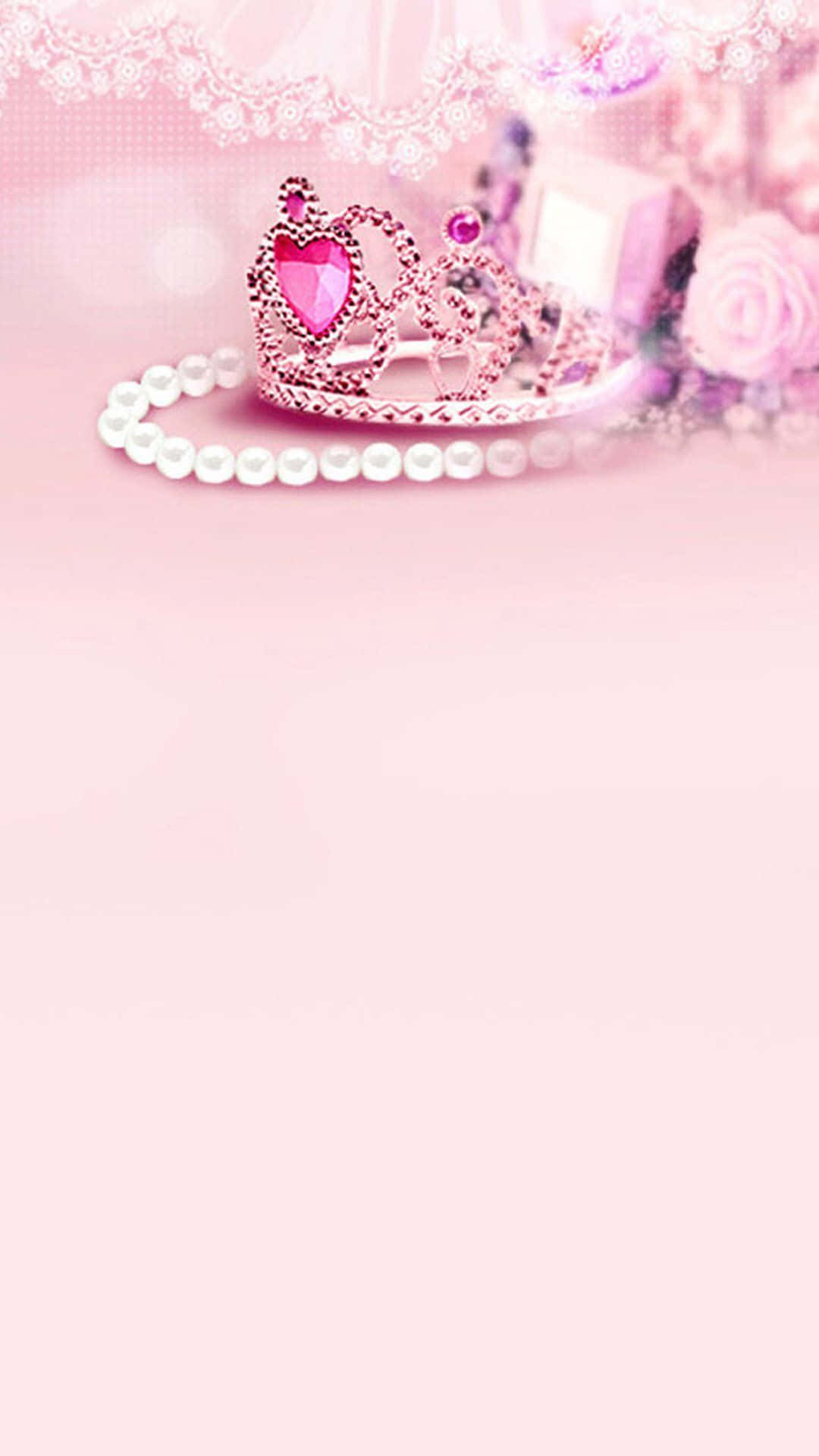 1. Prinsesse fødselsdag festsinvitationer digital baggrund Wallpaper