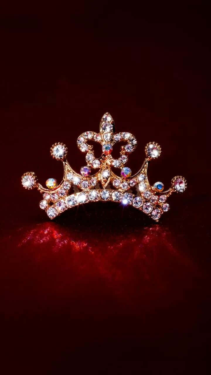 Flot prinsess krone egnet til kongelige Wallpaper