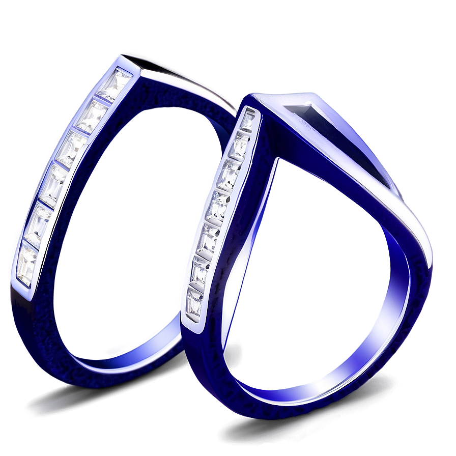 Princess Cut Rings Png Vlj40 PNG