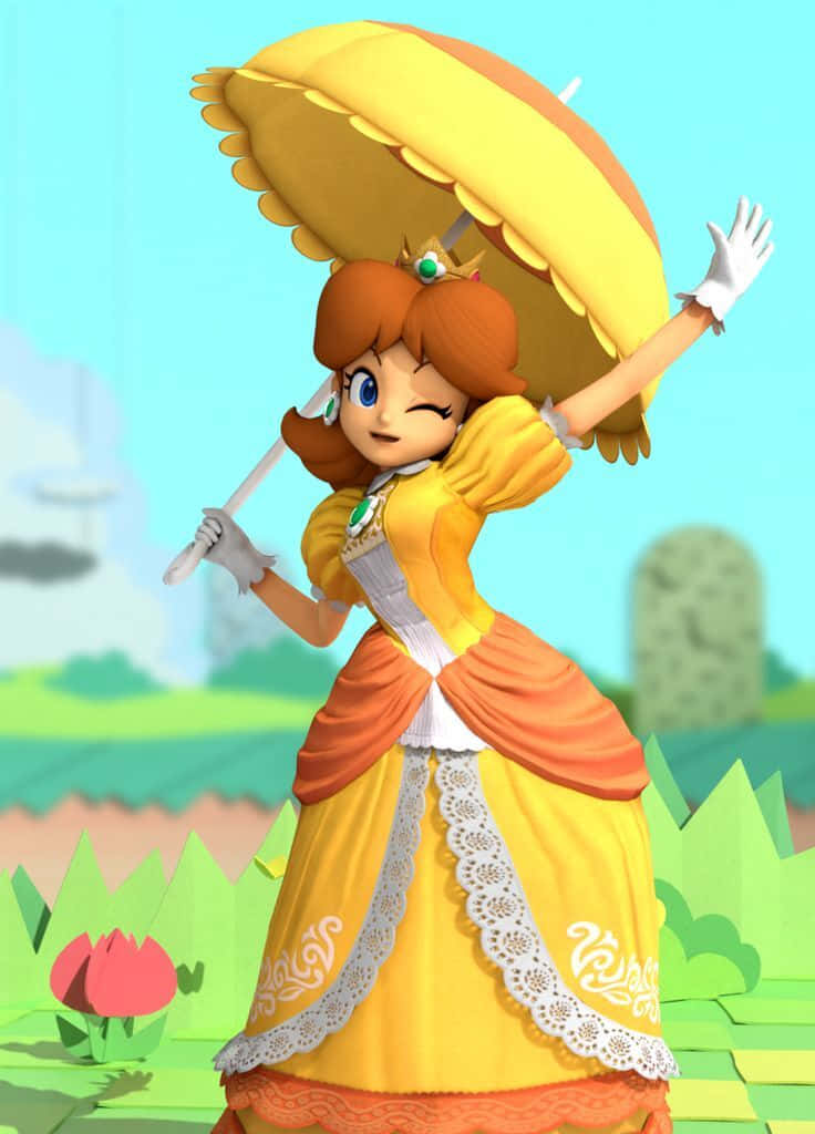 Enchanting Princess Daisy - Embodying the spirit of a royal Wallpaper