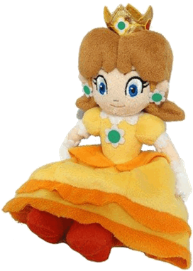 Princess Daisy Plush Toy PNG