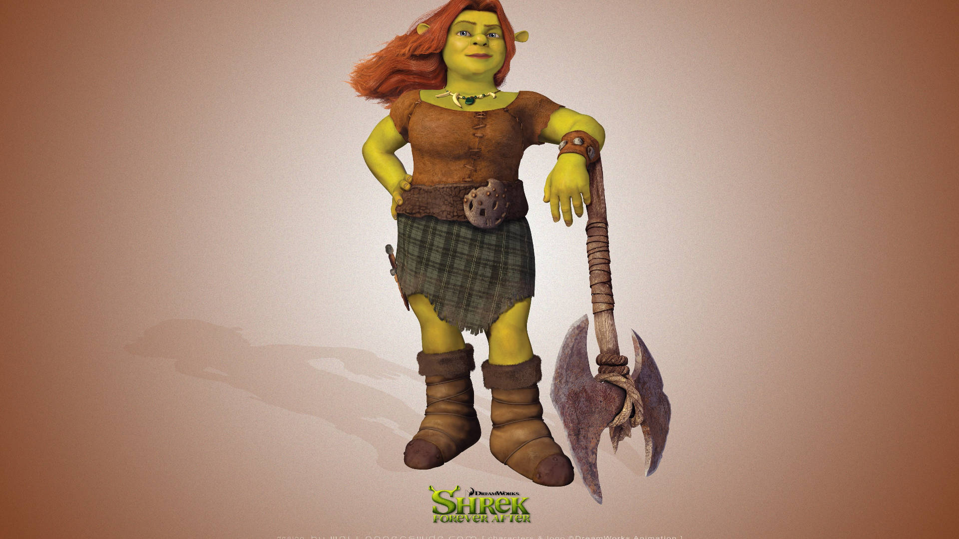 Principessafiona Da Shrek Per Sempre Dopo Sfondo