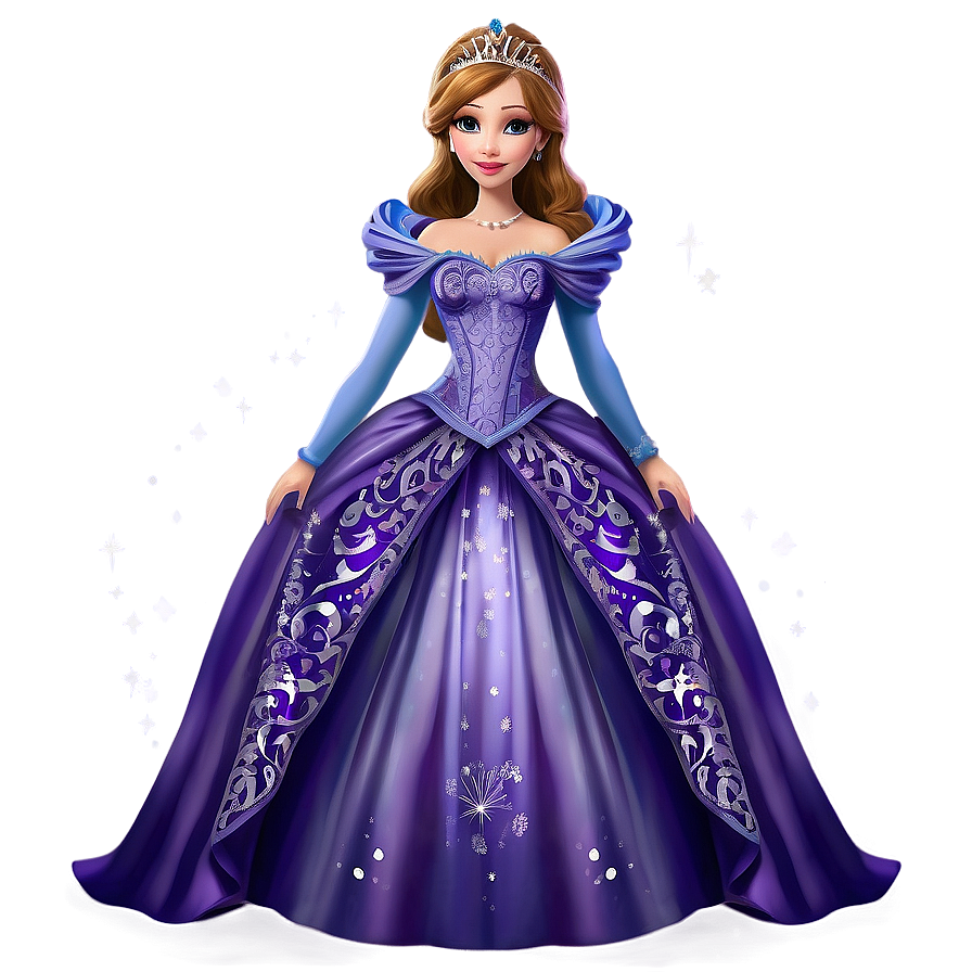 Download Princess Gown Png Hca | Wallpapers.com