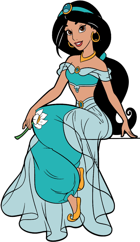 Princess Jasmine Animated Character PNG