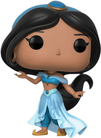 Princess Jasmine Funko Pop Figure PNG