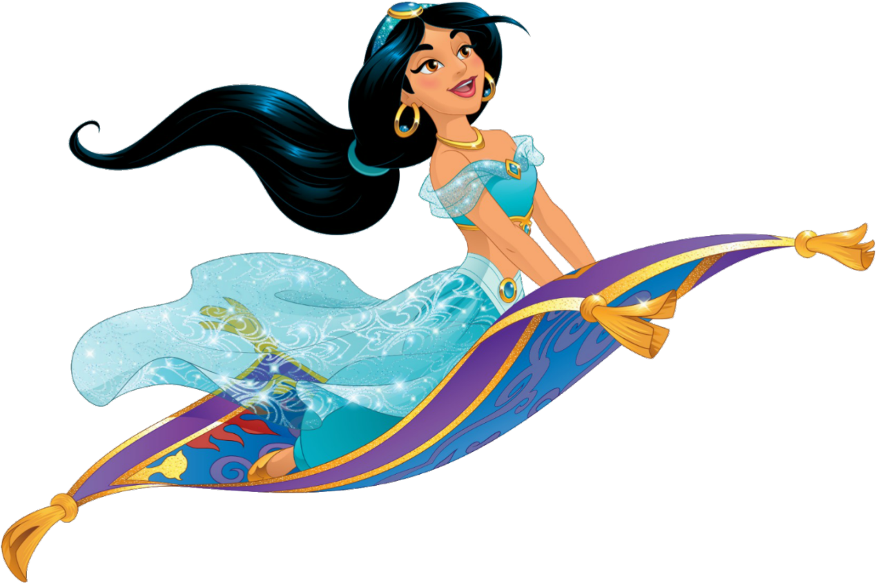 Princess Jasmine Magic Carpet Ride PNG