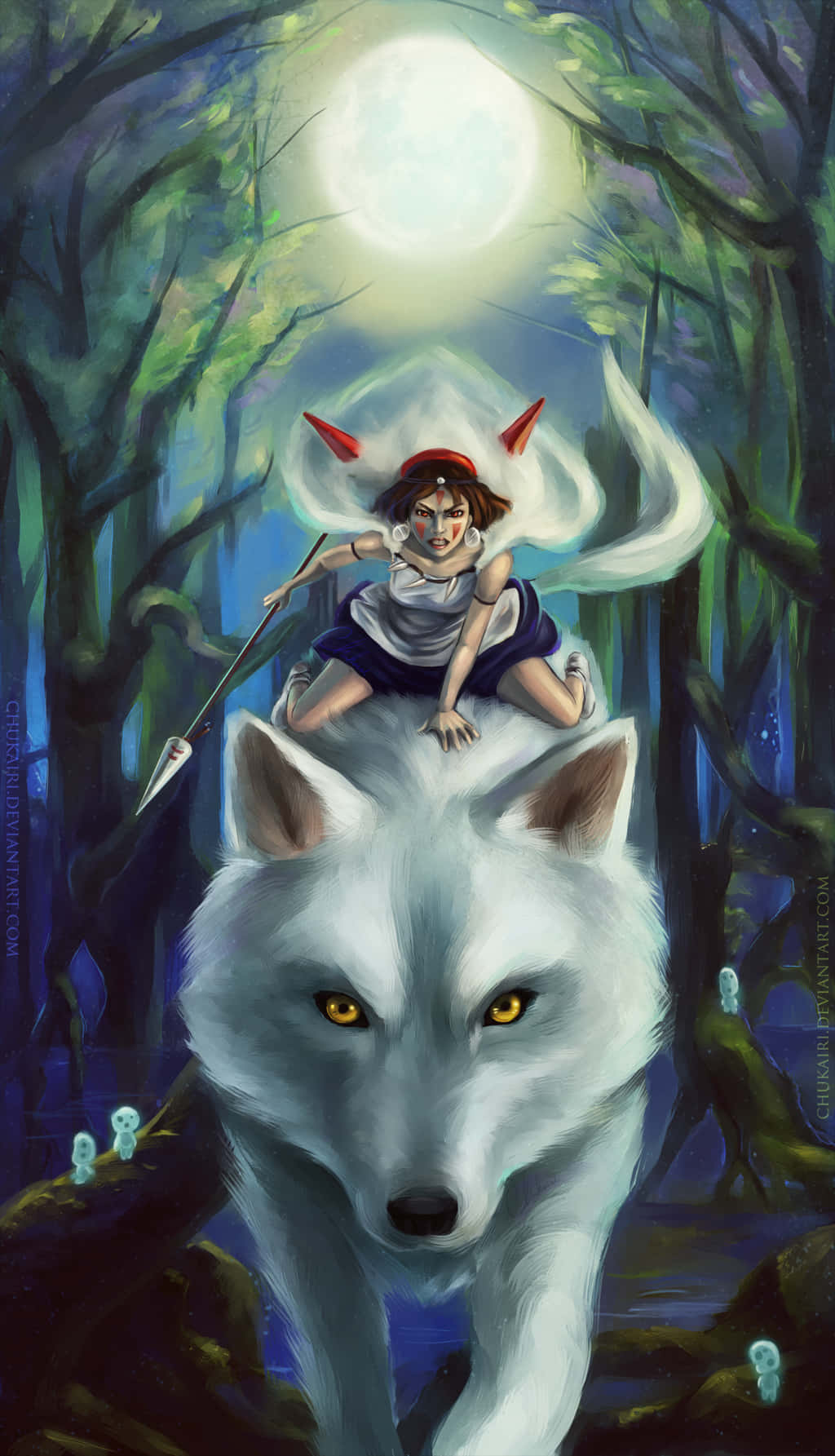 "The Forest Spirit of Princess Mononoke"