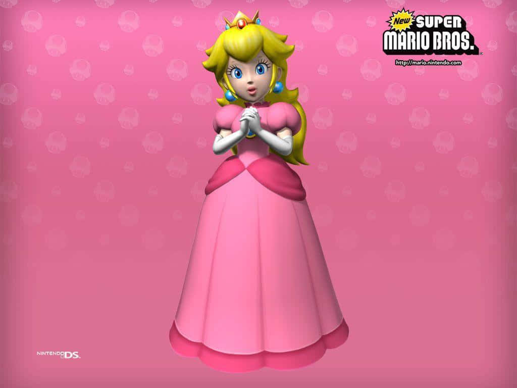 Princess Peach, the sparkly star of the Mushroom Kingdom Wallpaper