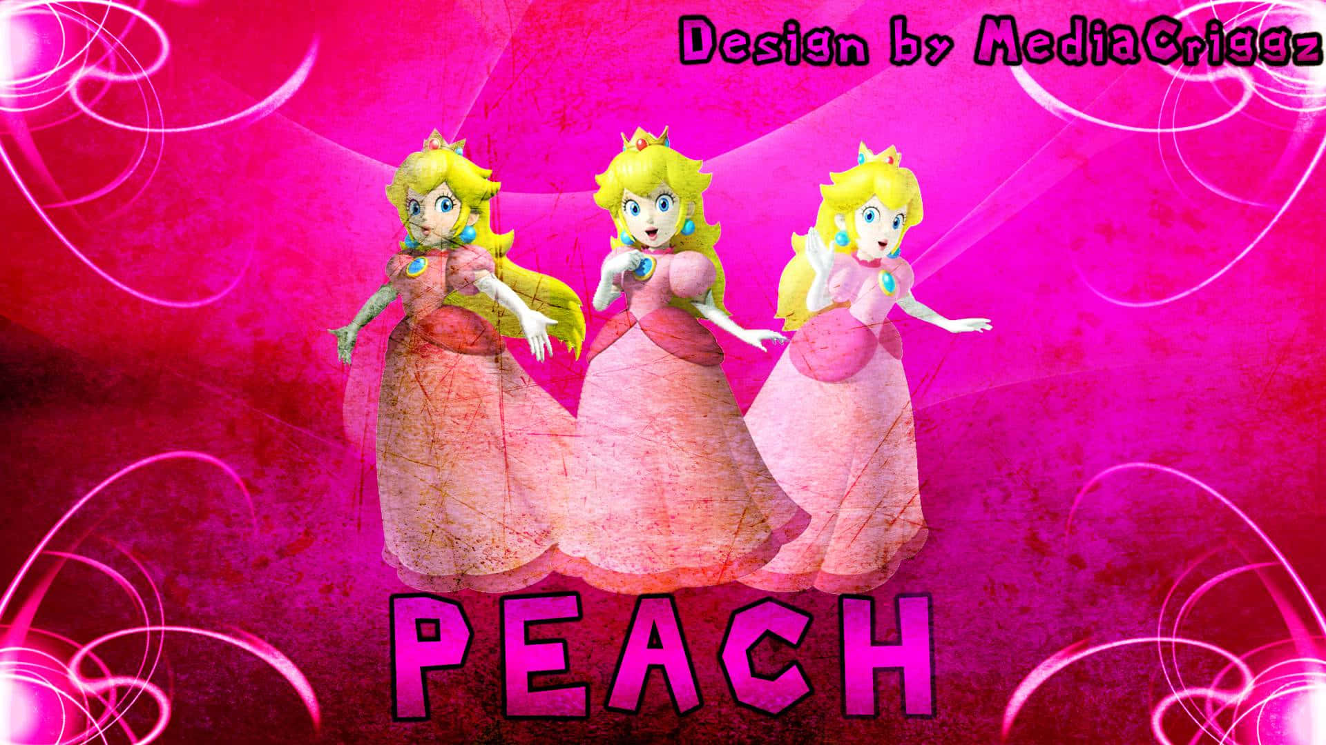 An Elegant Princess Peach Wallpaper