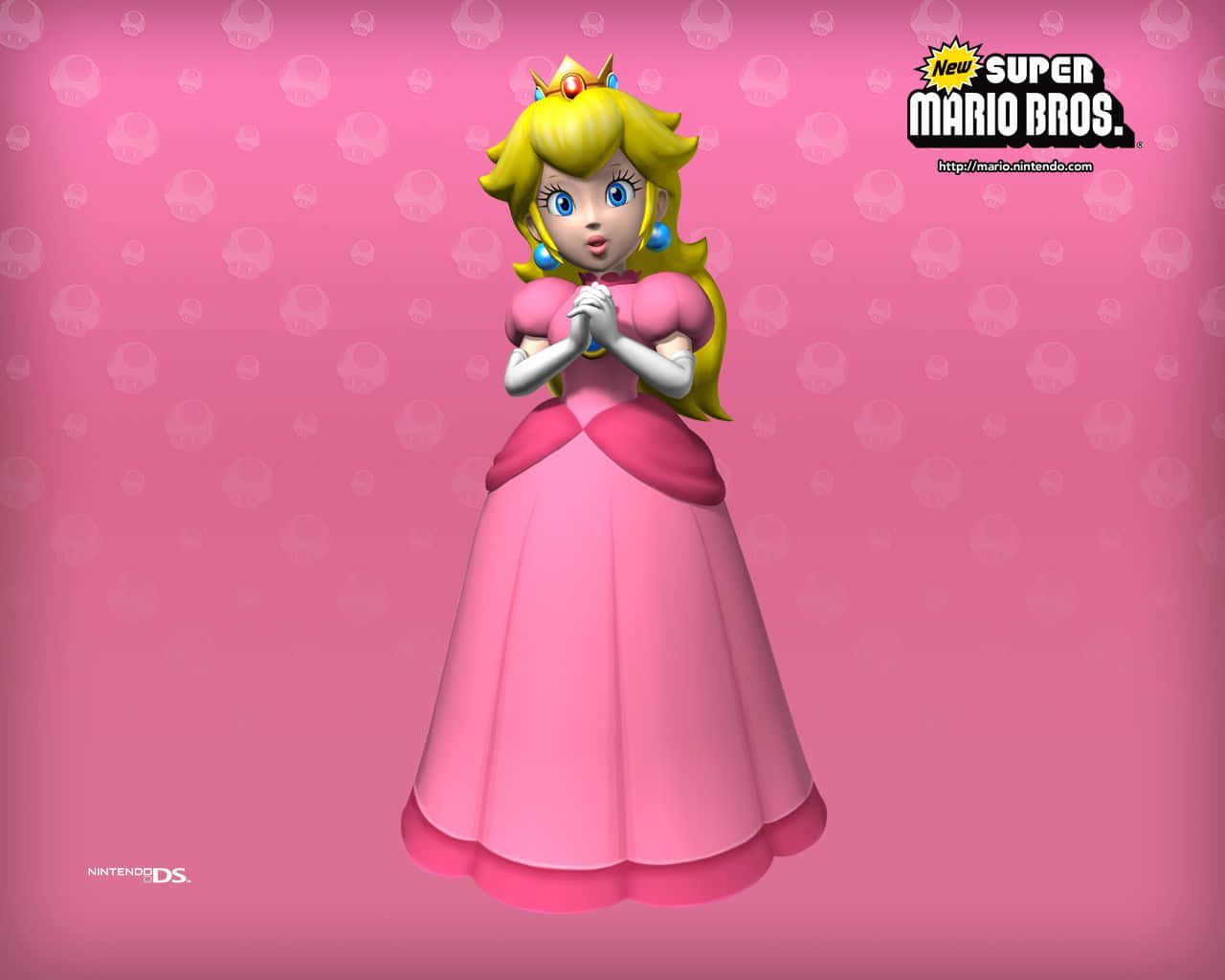 Let's go on an adventure with Princess Peach! Wallpaper