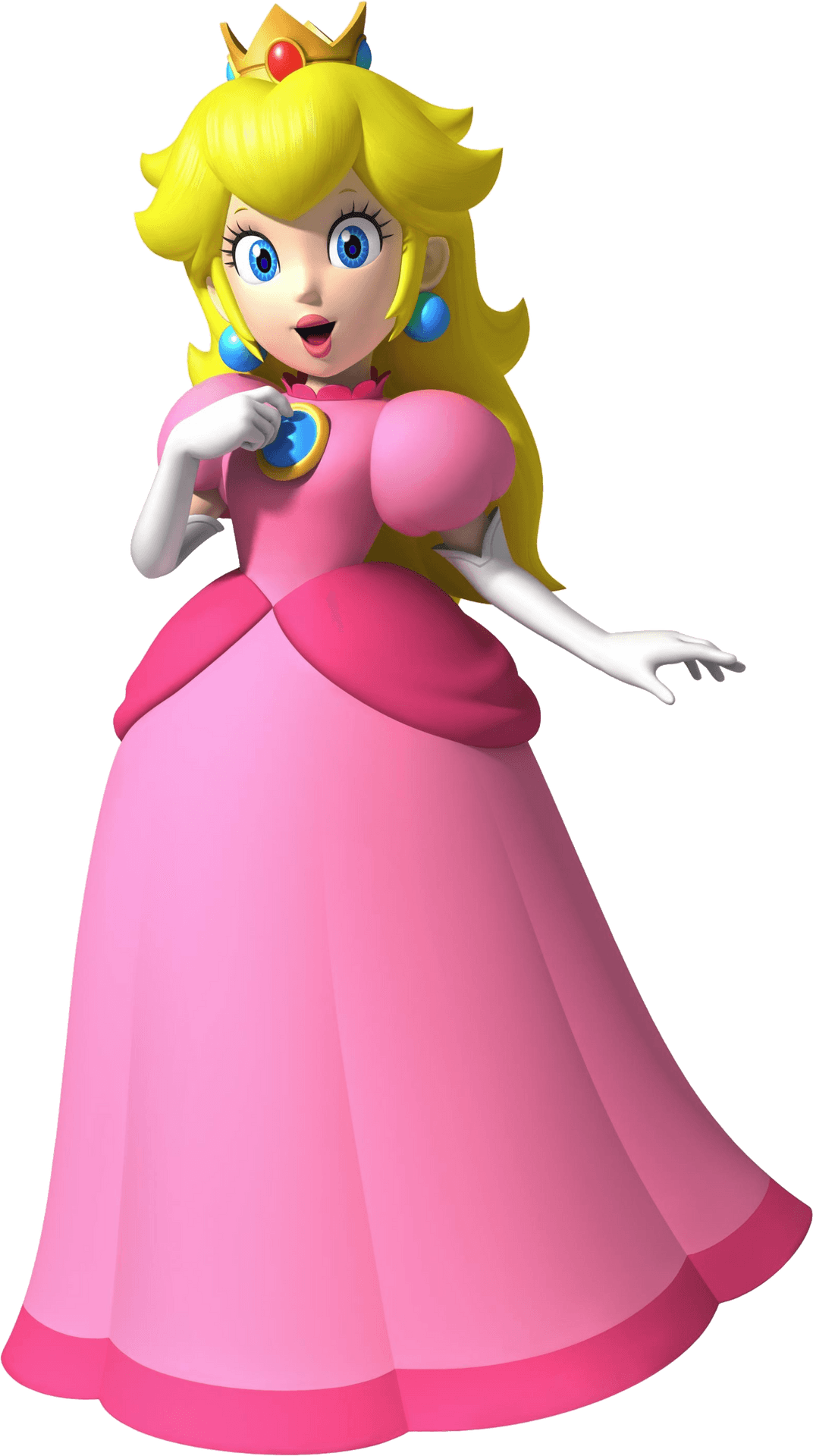 Princess Peach Mario Series PNG