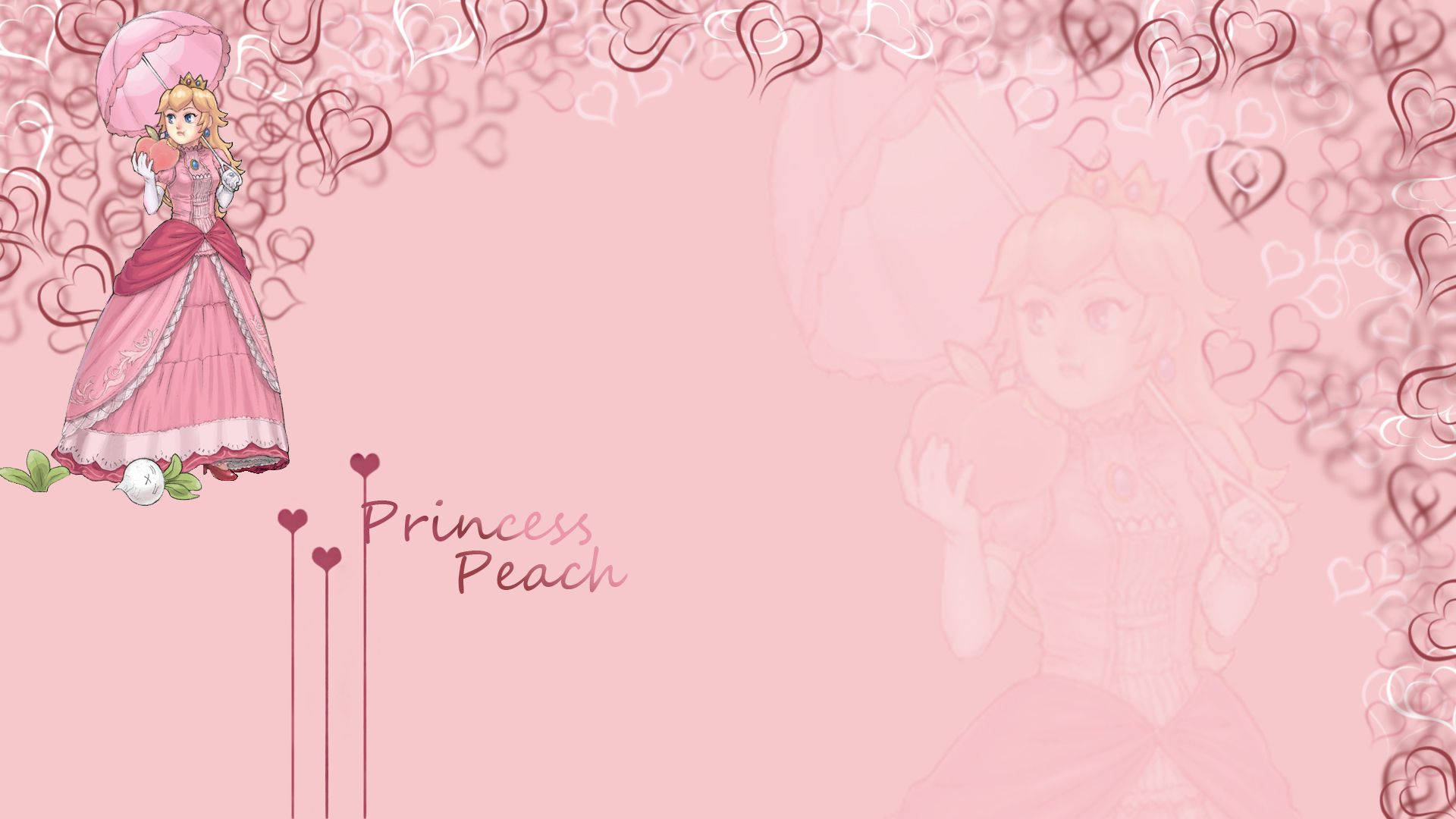 Princess Peach Super Mario Wallpaper