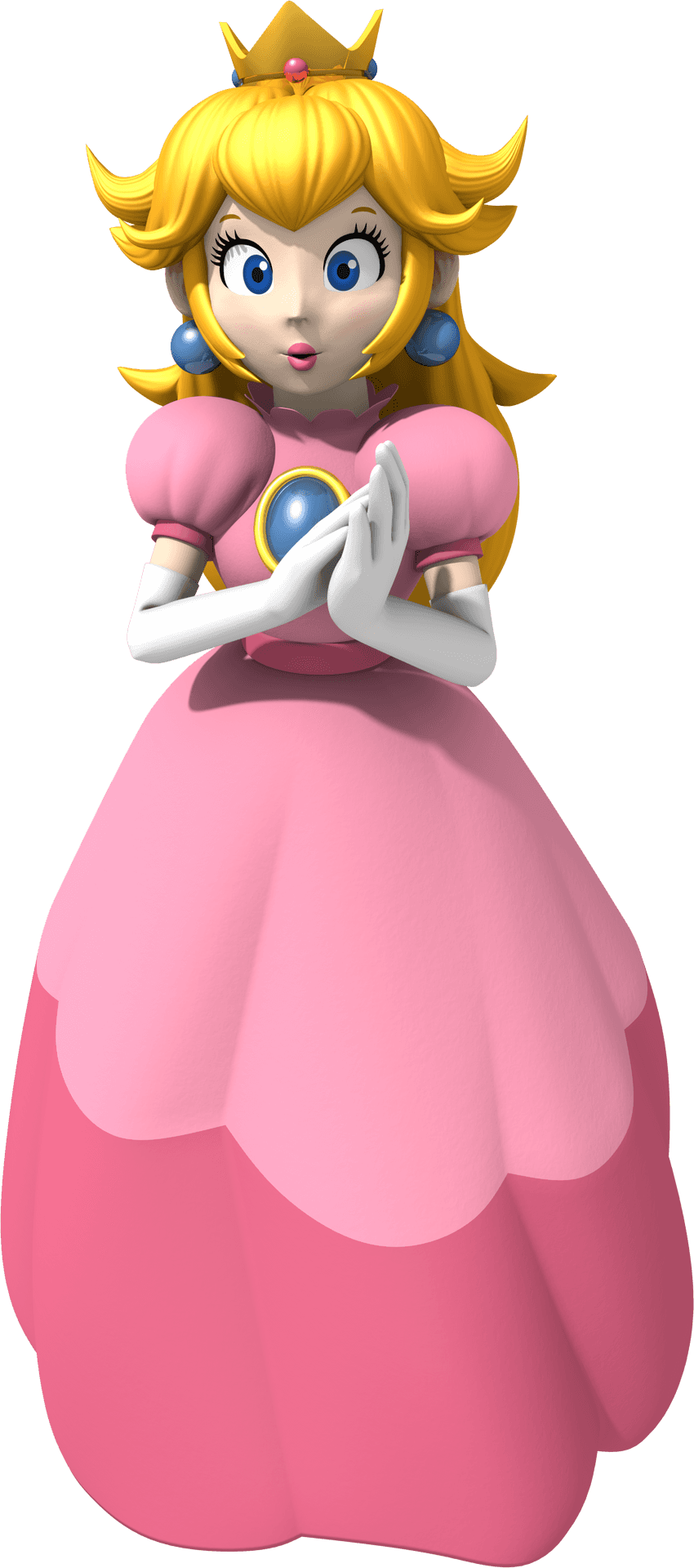 Princess Peach3 D Character PNG