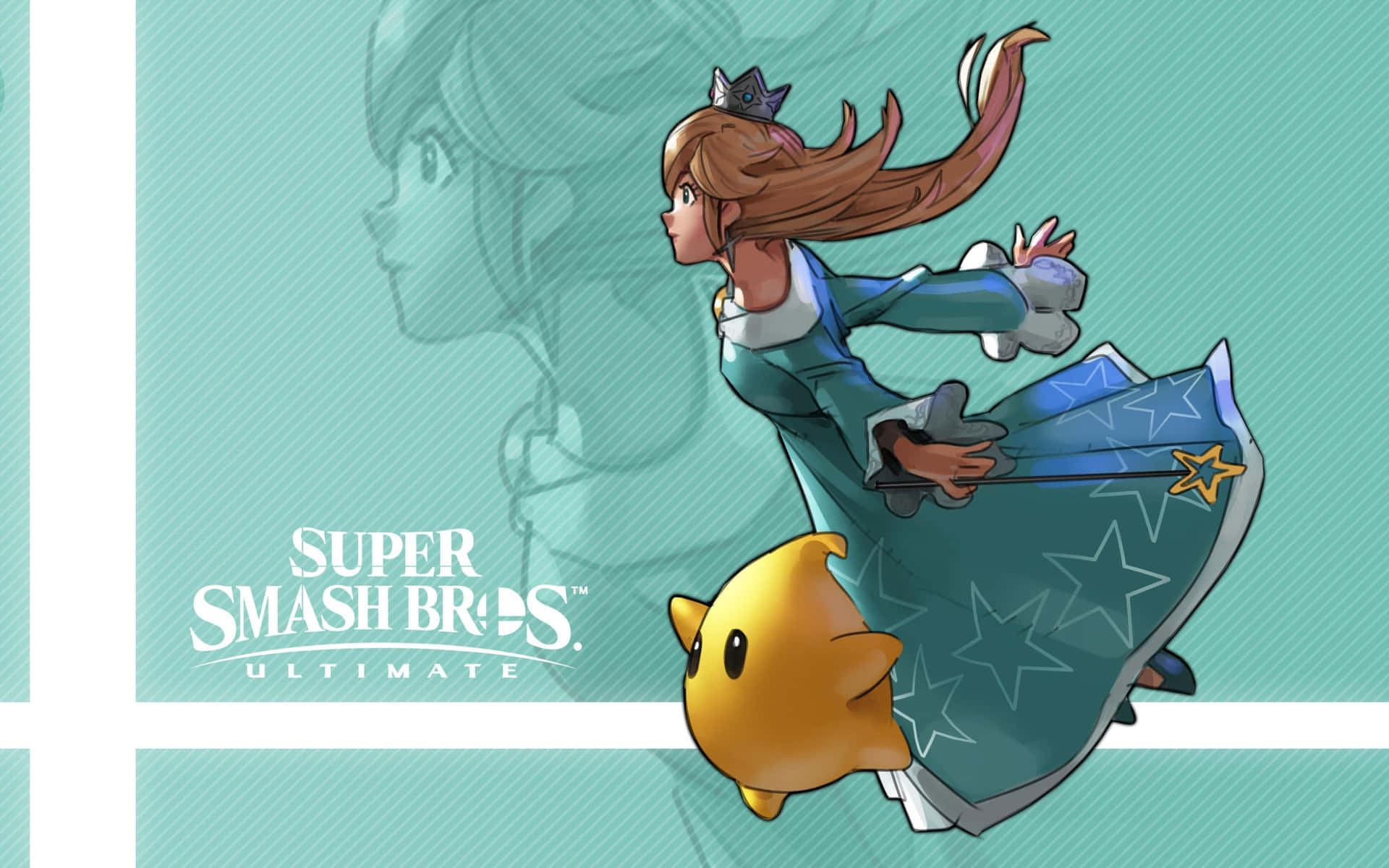 Stunning Princess Rosalina from Super Mario Galaxy Wallpaper