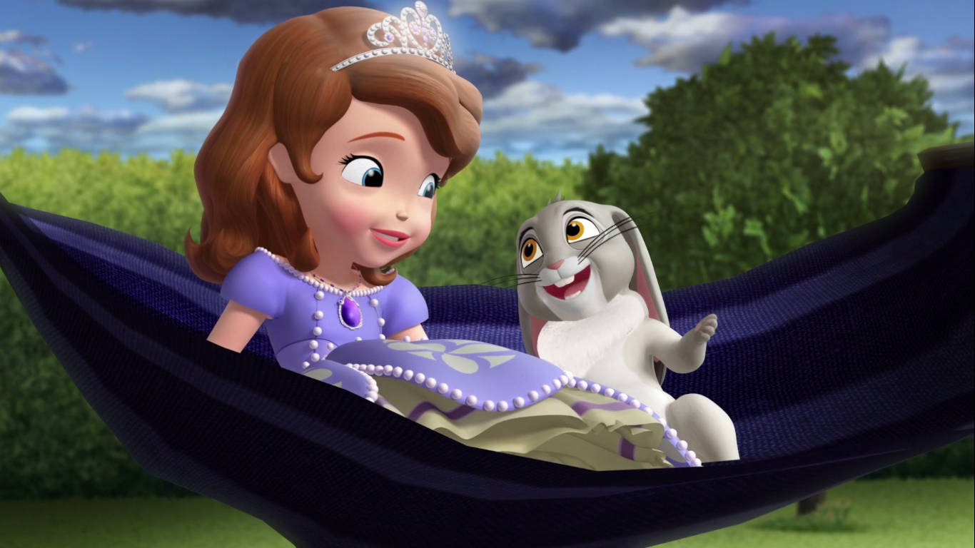 Princess Sofia And Bunny Background