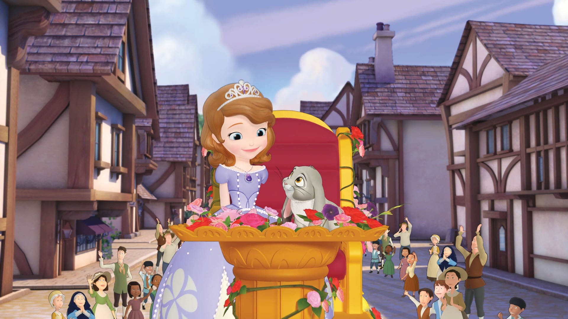 Princess Sofia And Chloe Wallpaper