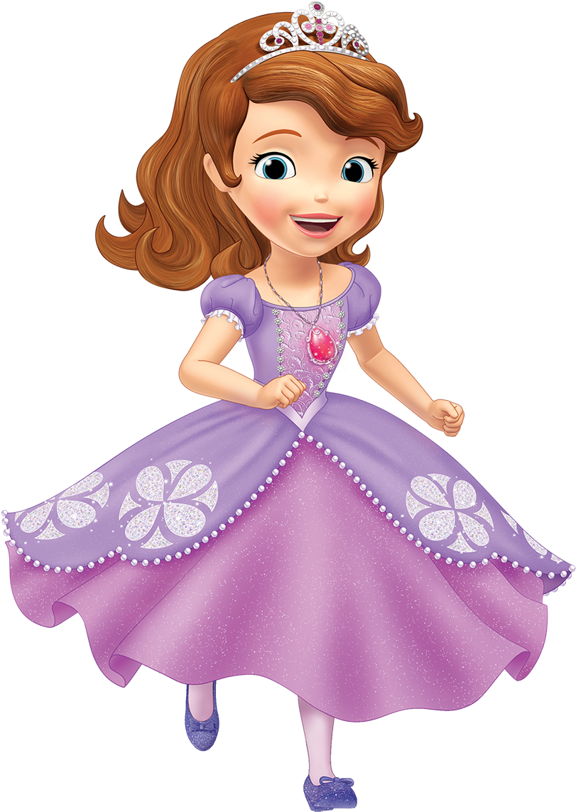 Princess Sofia Animated Character PNG