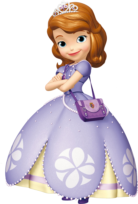 Princess Sofia Animated Character PNG
