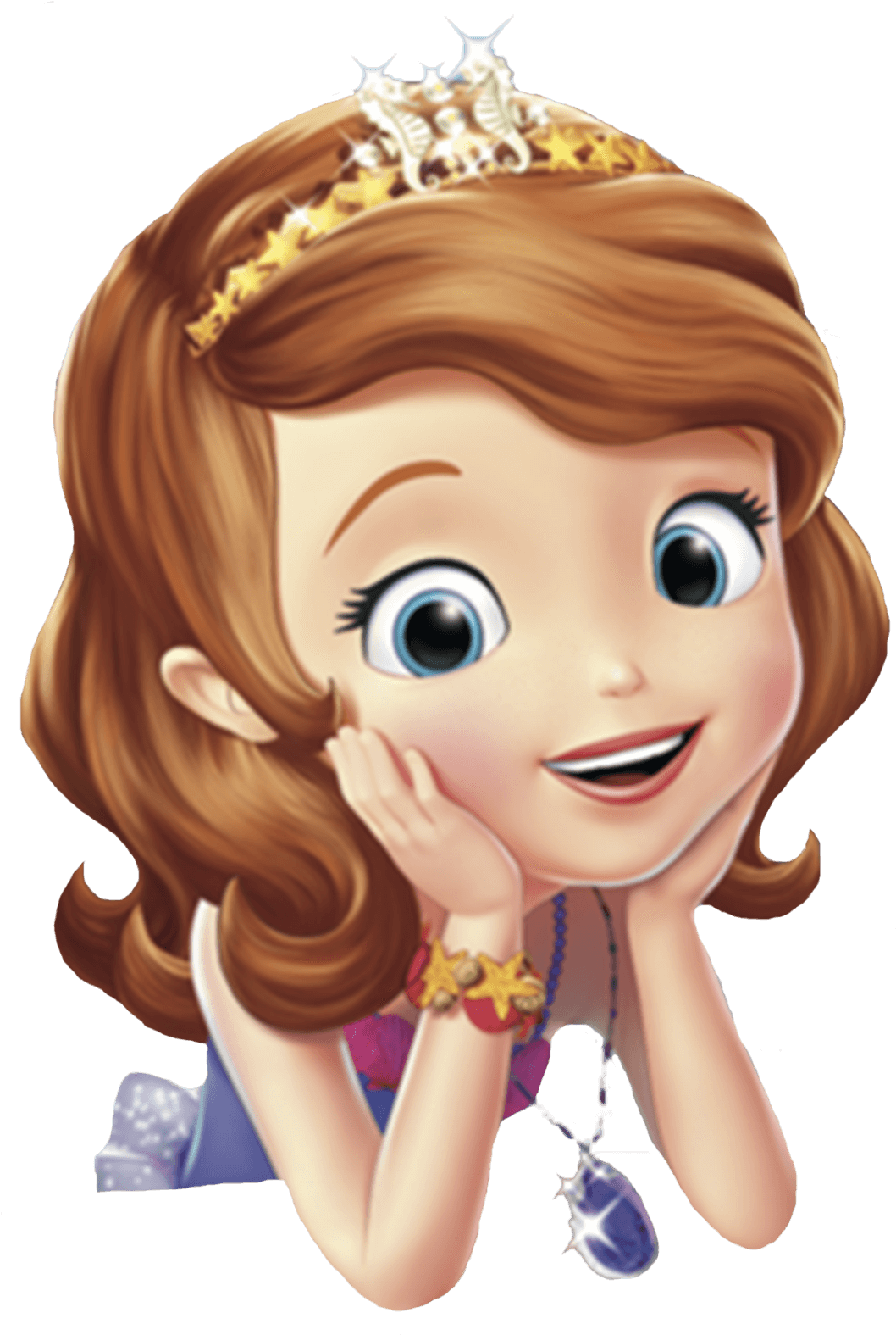 Princess Sofia Animated Character PNG