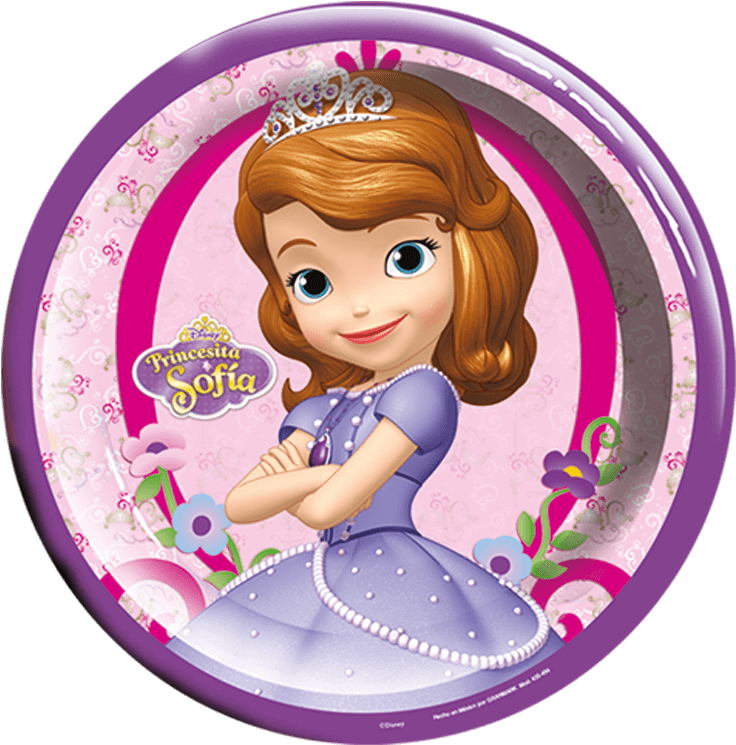Princess Sofia Cartoon Character PNG