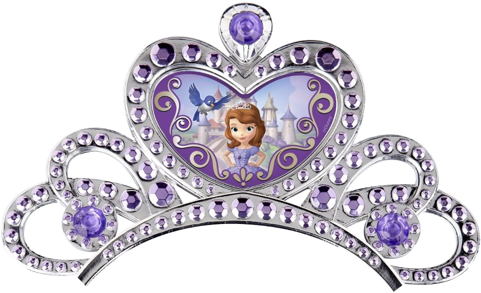 Princess Sofia Crown Graphic PNG