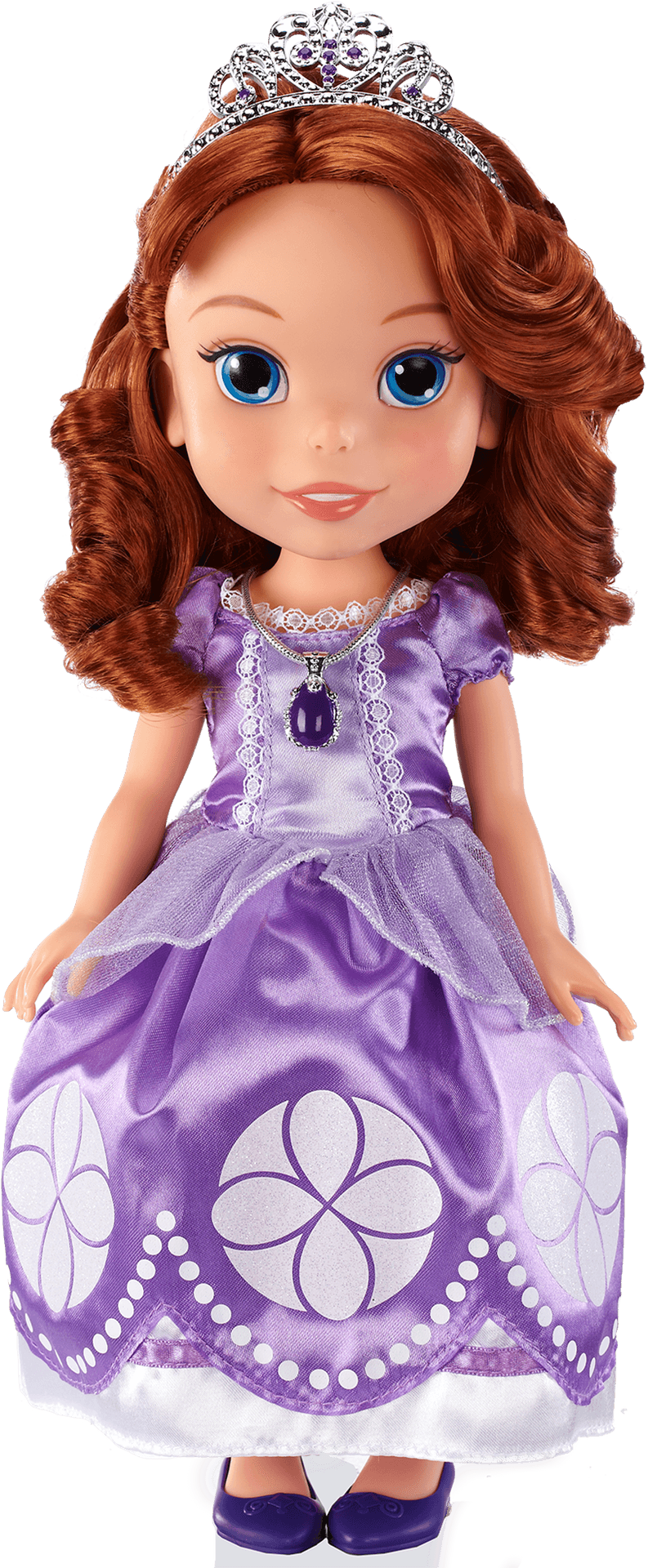 Princess Sofia Dollin Purple Dress PNG