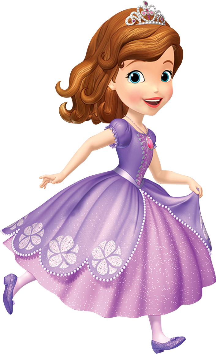 Download Princess Sofia Twirlingin Purple Dress | Wallpapers.com