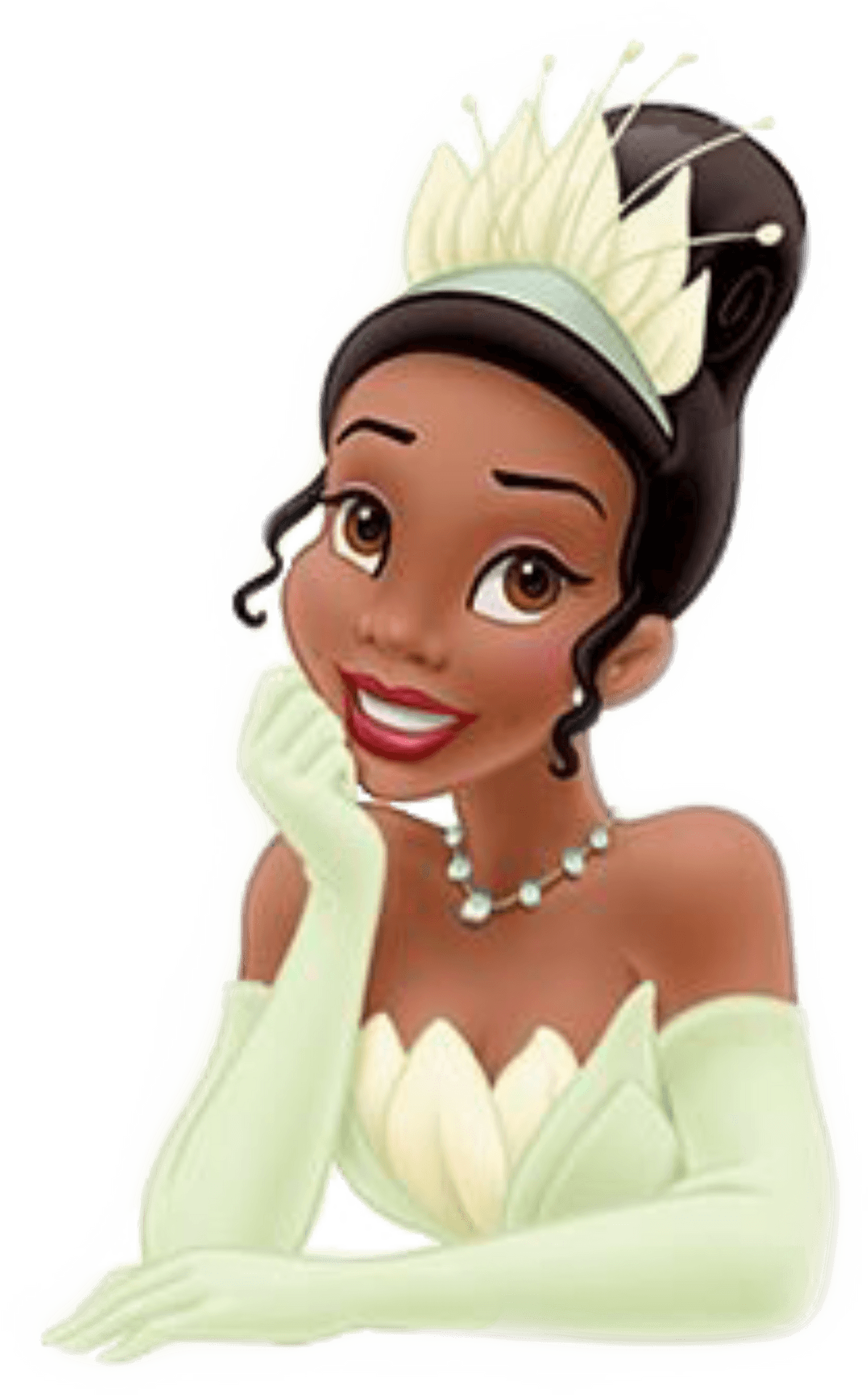 Princess Tiana Elegant Pose PNG