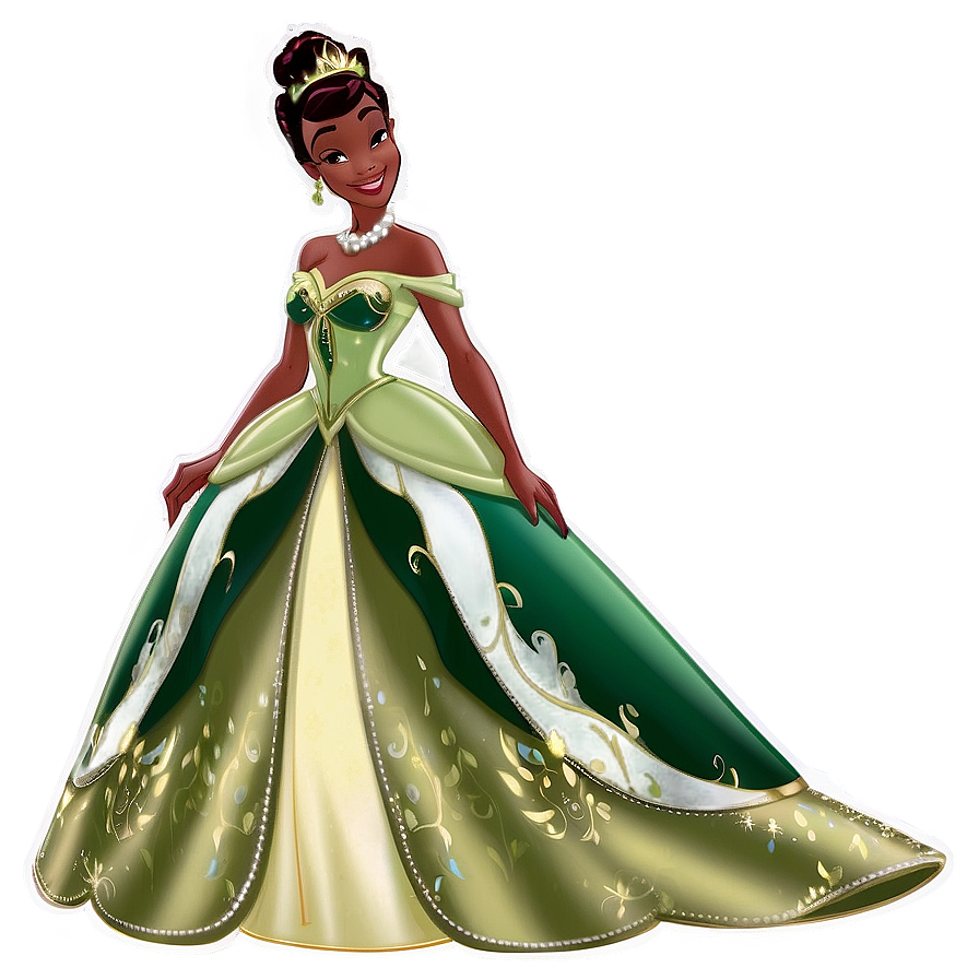 Download Princess Tiana Outfit Png Wob | Wallpapers.com