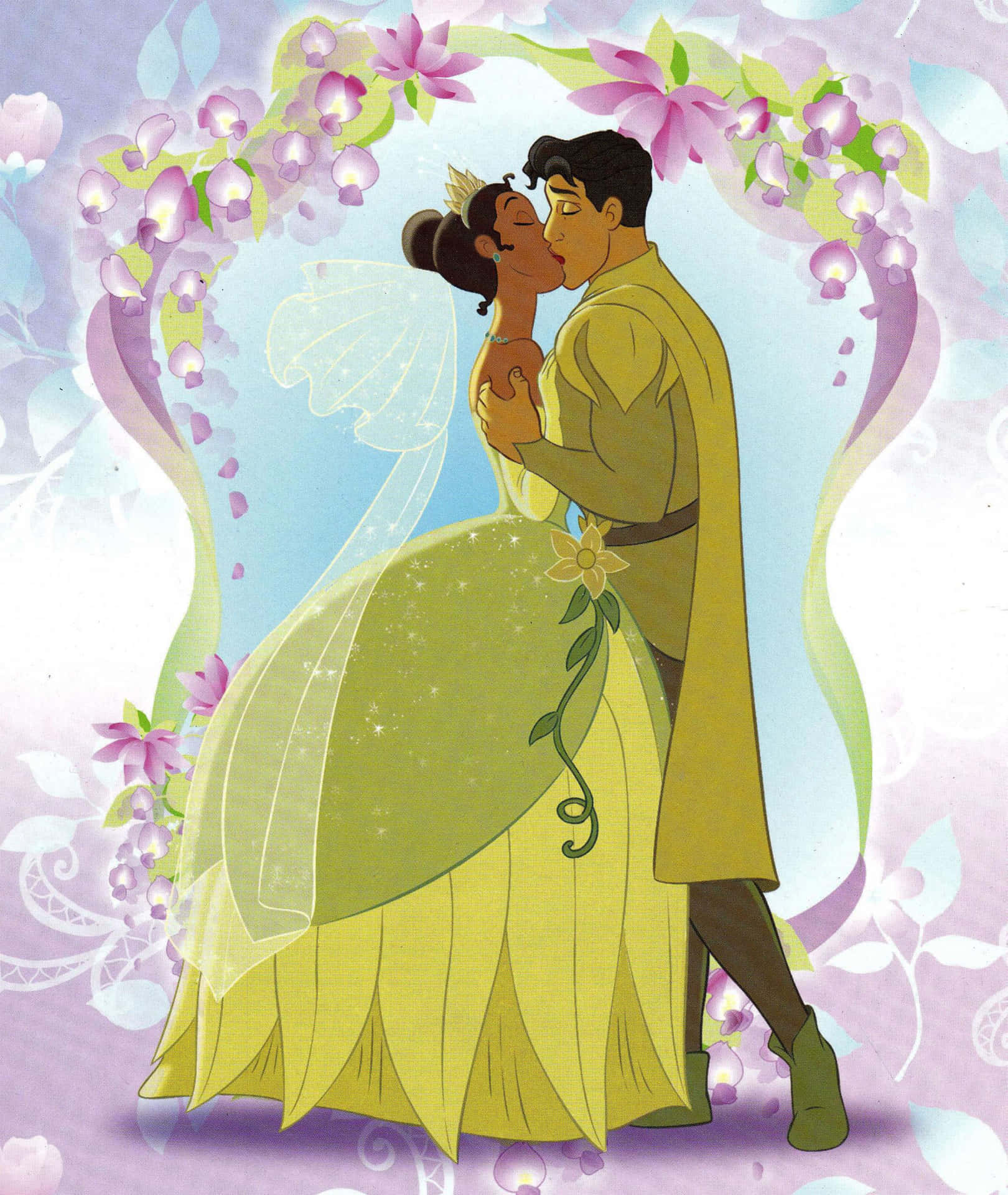 Disney'sälskade Hjältinna, Prinsessan Tiana. Wallpaper