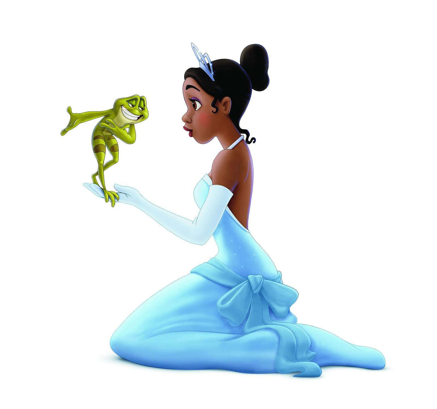 Disneyprinzessin Tiana Tanzt Durch Ihre Träume Wallpaper