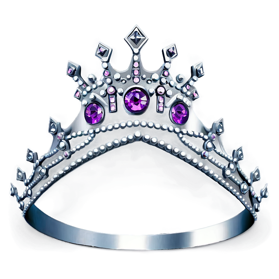 Princess White Crown Png Qax PNG