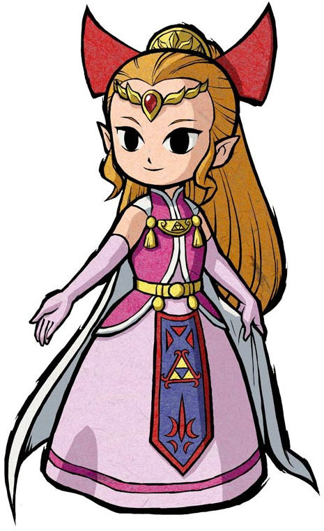 Princess Zelda Illustration PNG