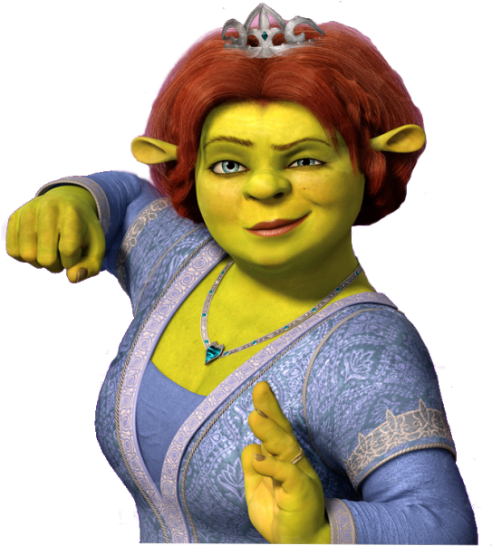 Princess_ Fiona_ Shrek_ Character_ Pose PNG