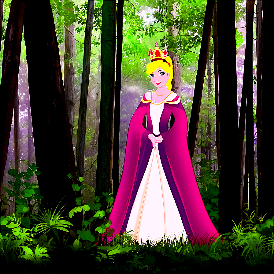 Princesses In The Forest Png Tnd30 PNG