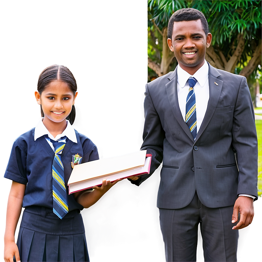 Principal And Pupils Png 17 PNG