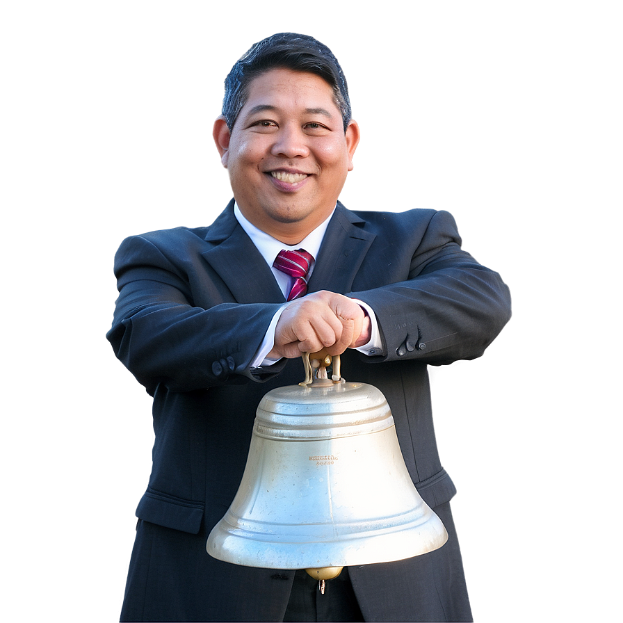 Principal With Bell Png 06252024 PNG