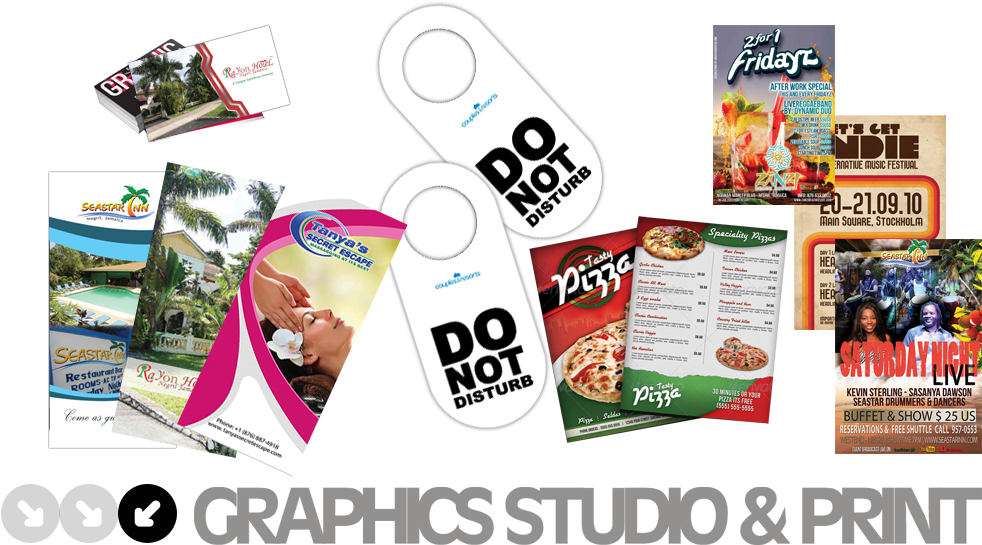 Print Design Portfolio Showcase PNG