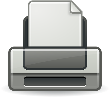 Print Document Icon PNG