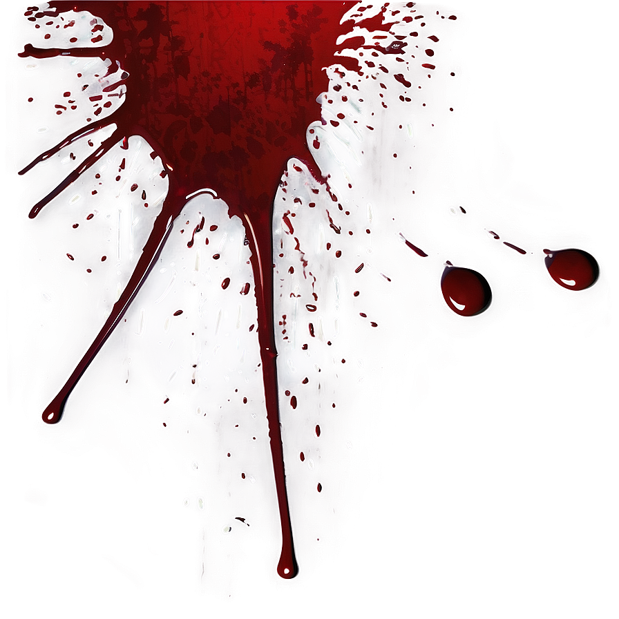 Printable Blood Splatter Transparent Ugy65 PNG