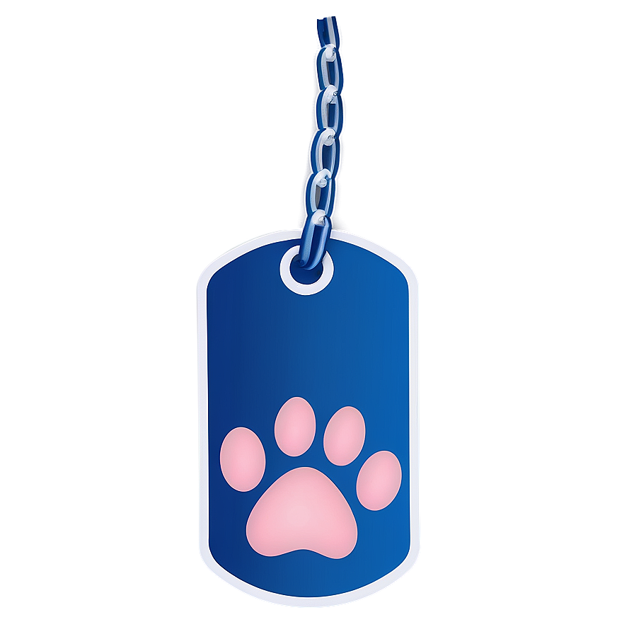 Printable Dog Tag Template Png 06122024 PNG