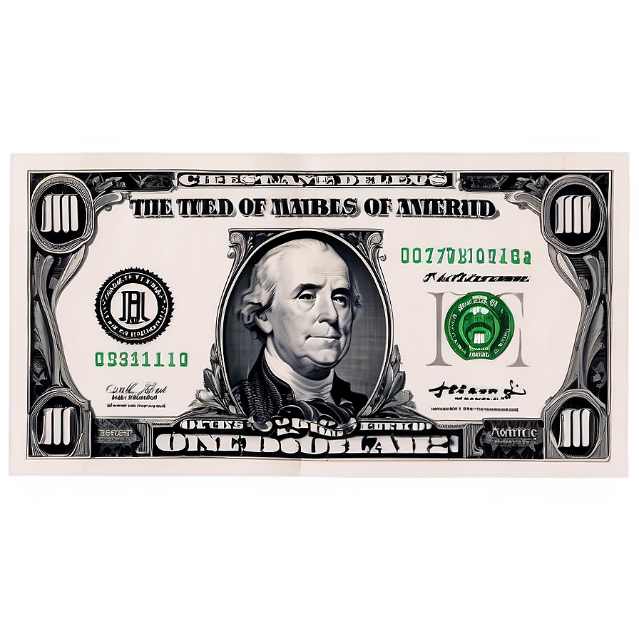 Download Printable Dollar Bill Template Png Oyh81 | Wallpapers.com