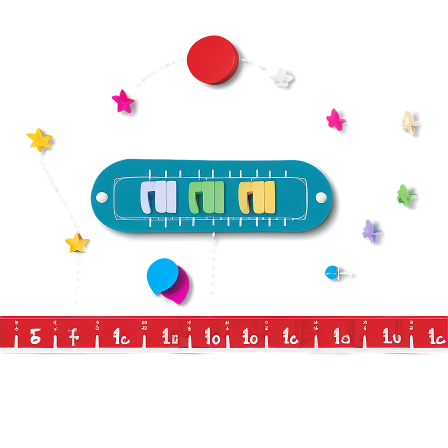 Printable Number Line Png 50 PNG